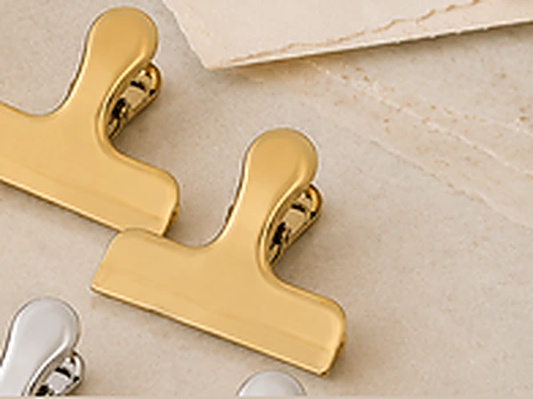 Gold Binder Clips