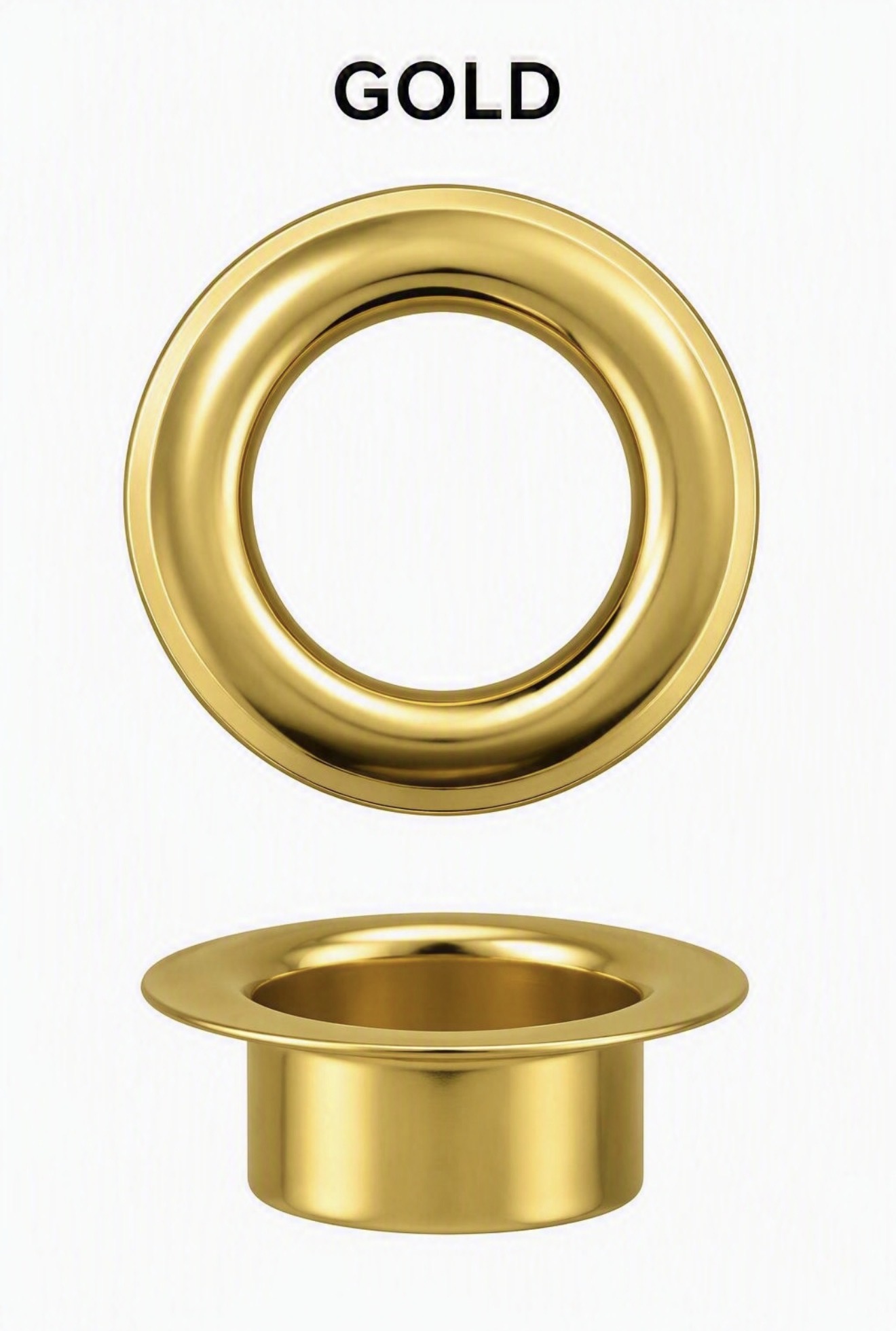Gold hardware